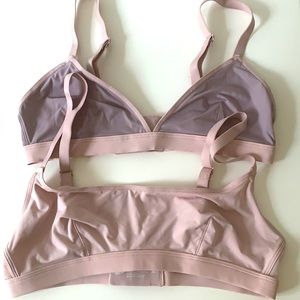PARADE Set of 2 NEW Bralettes XS